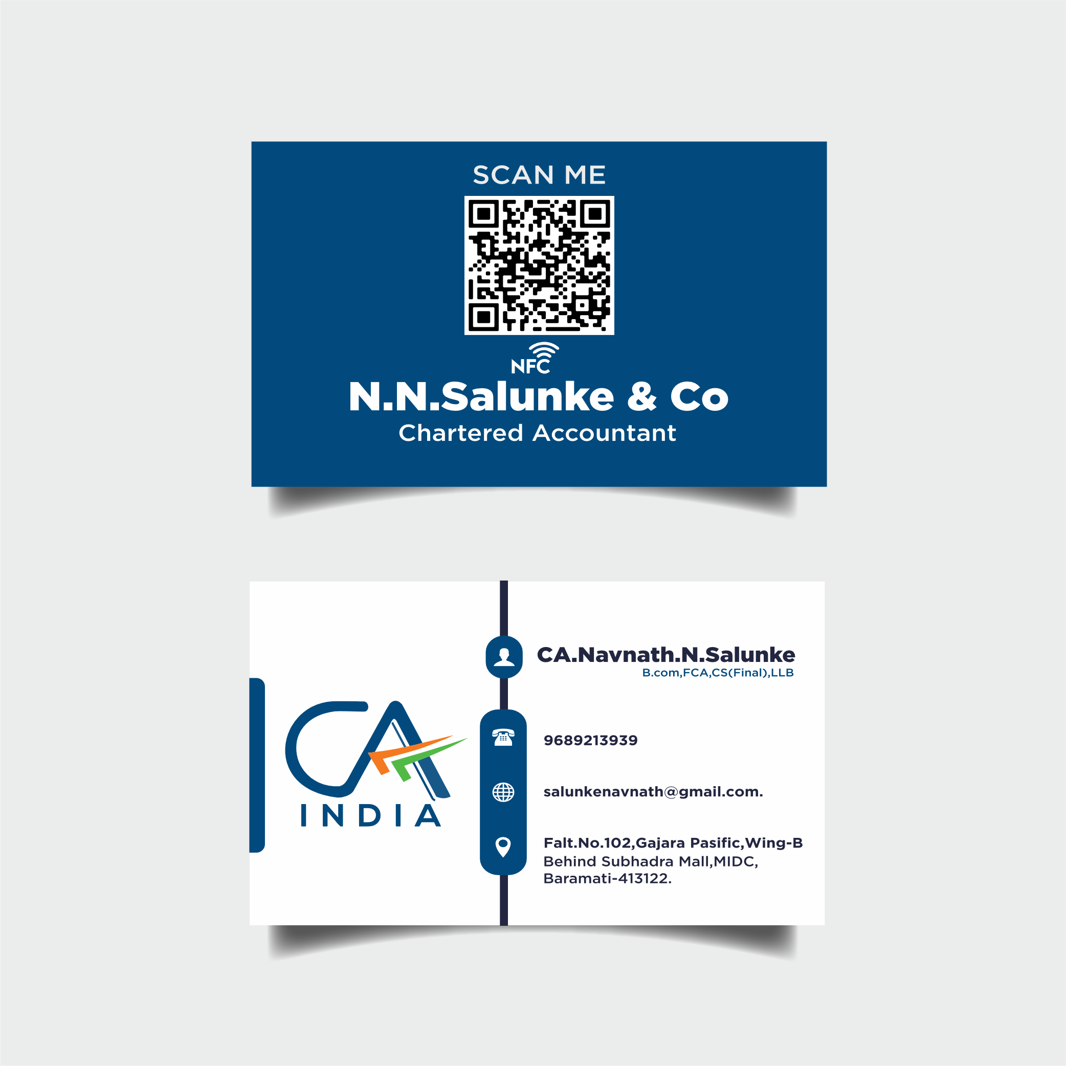 Charted Accountant(CA)-NFC CARD