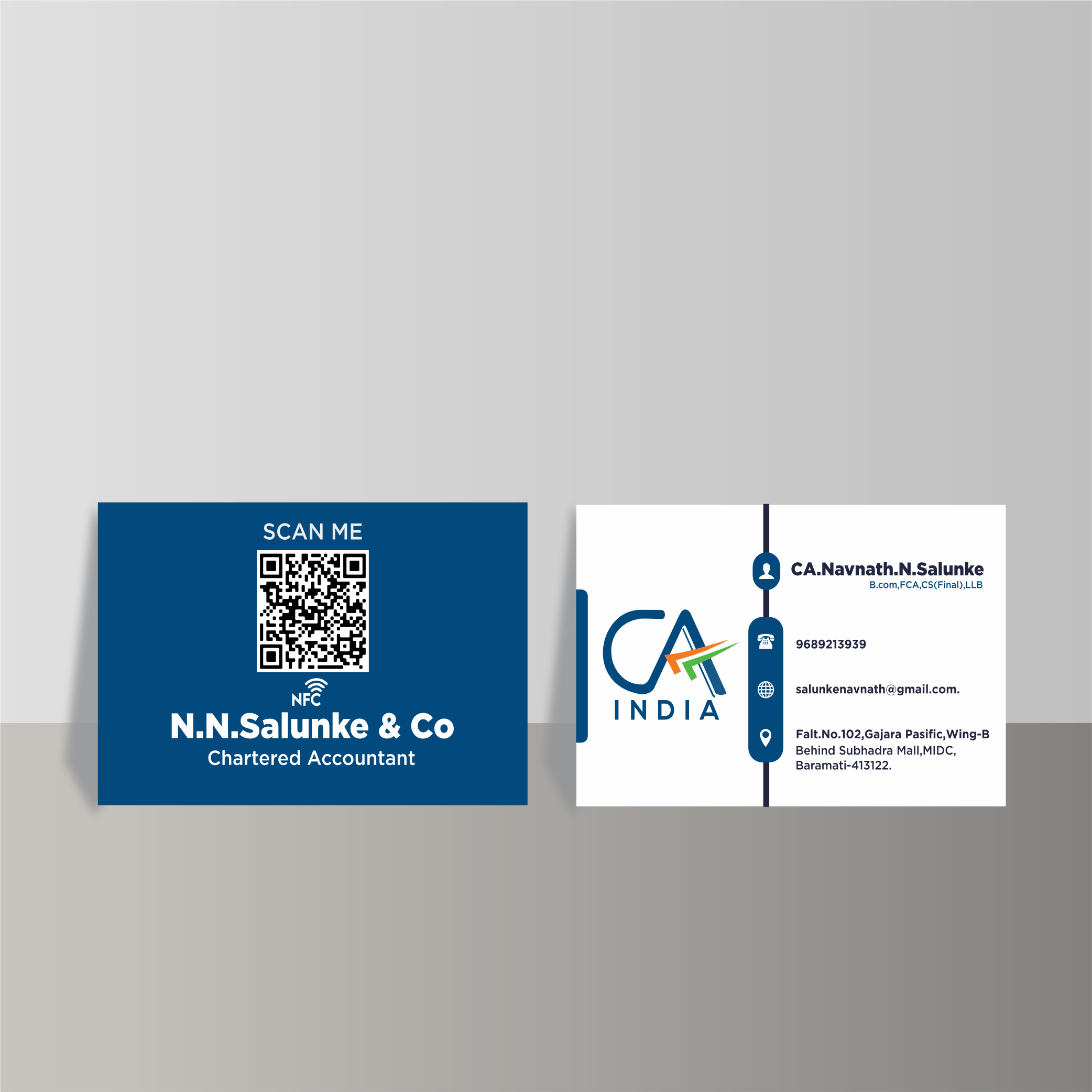 Charted Accountant(CA)-NFC CARD